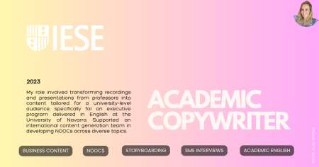 Academic copywriter