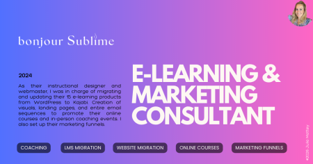 Elearning consultant