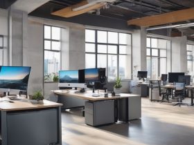 AI technology evaluation in modern office