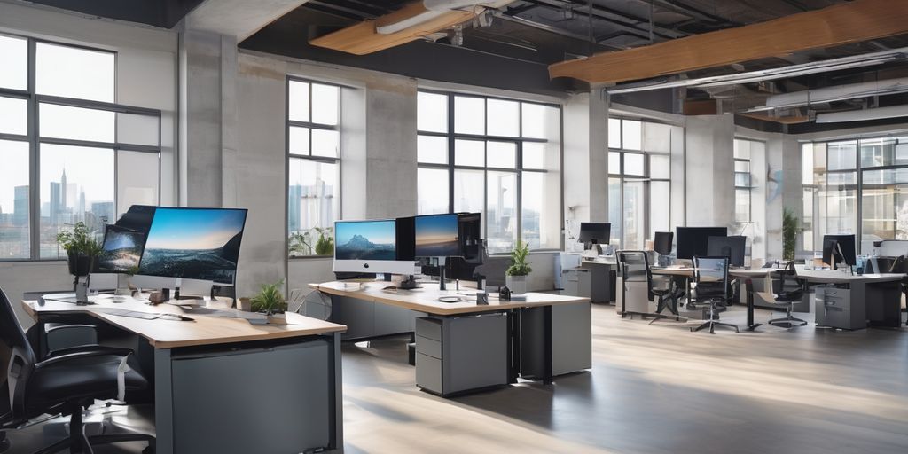 AI technology evaluation in modern office