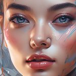 AI art creation digital illustration