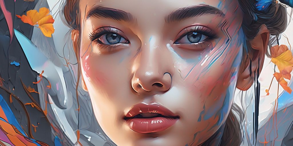 AI art creation digital illustration
