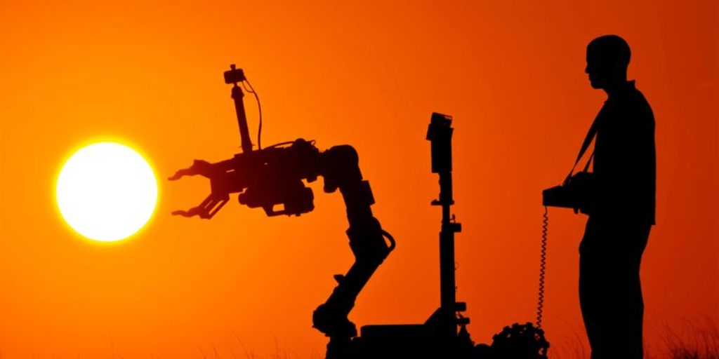 futuristic AI analyzing smart contracts